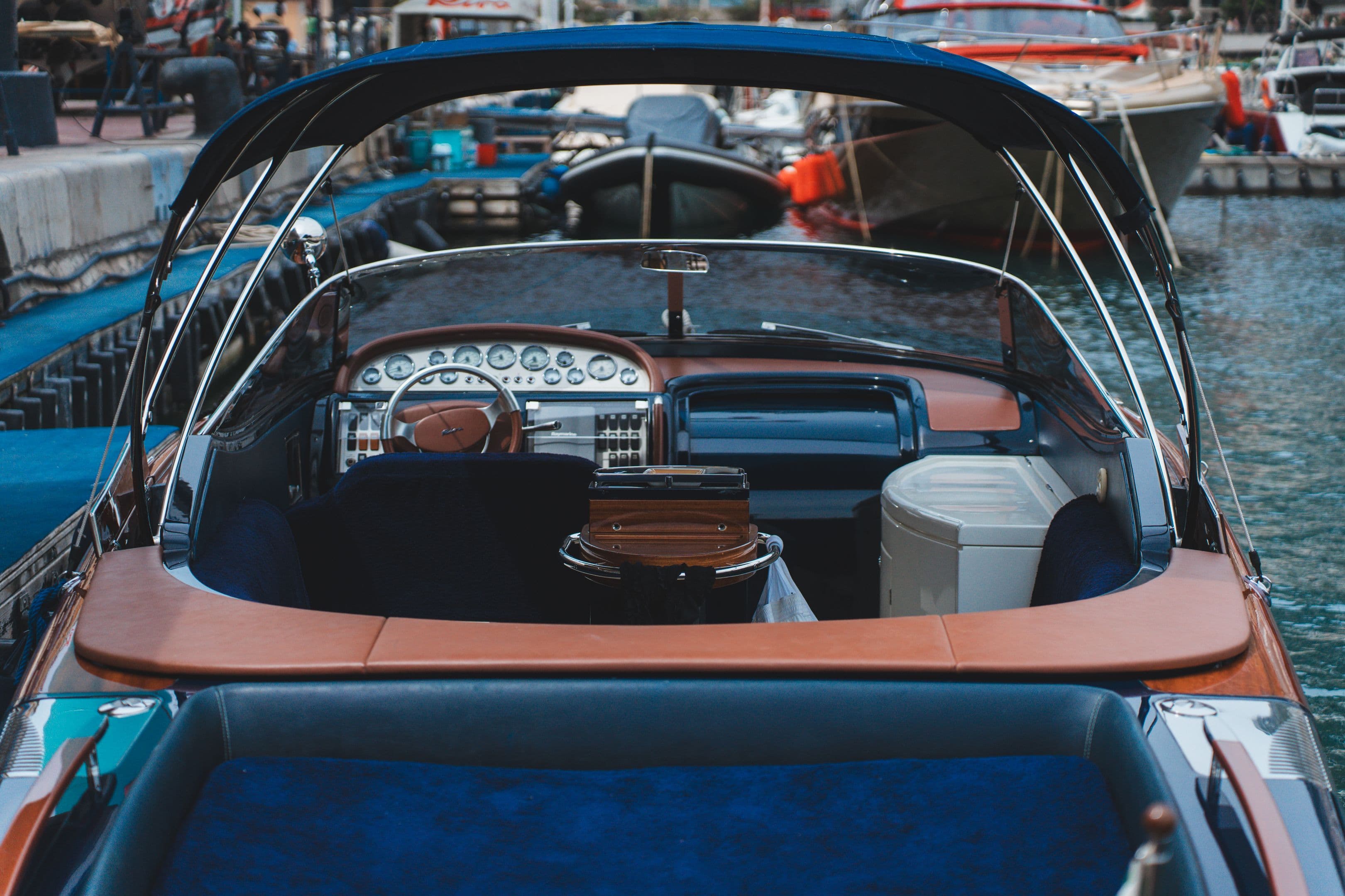 Riva Boat Monaco dashboard
